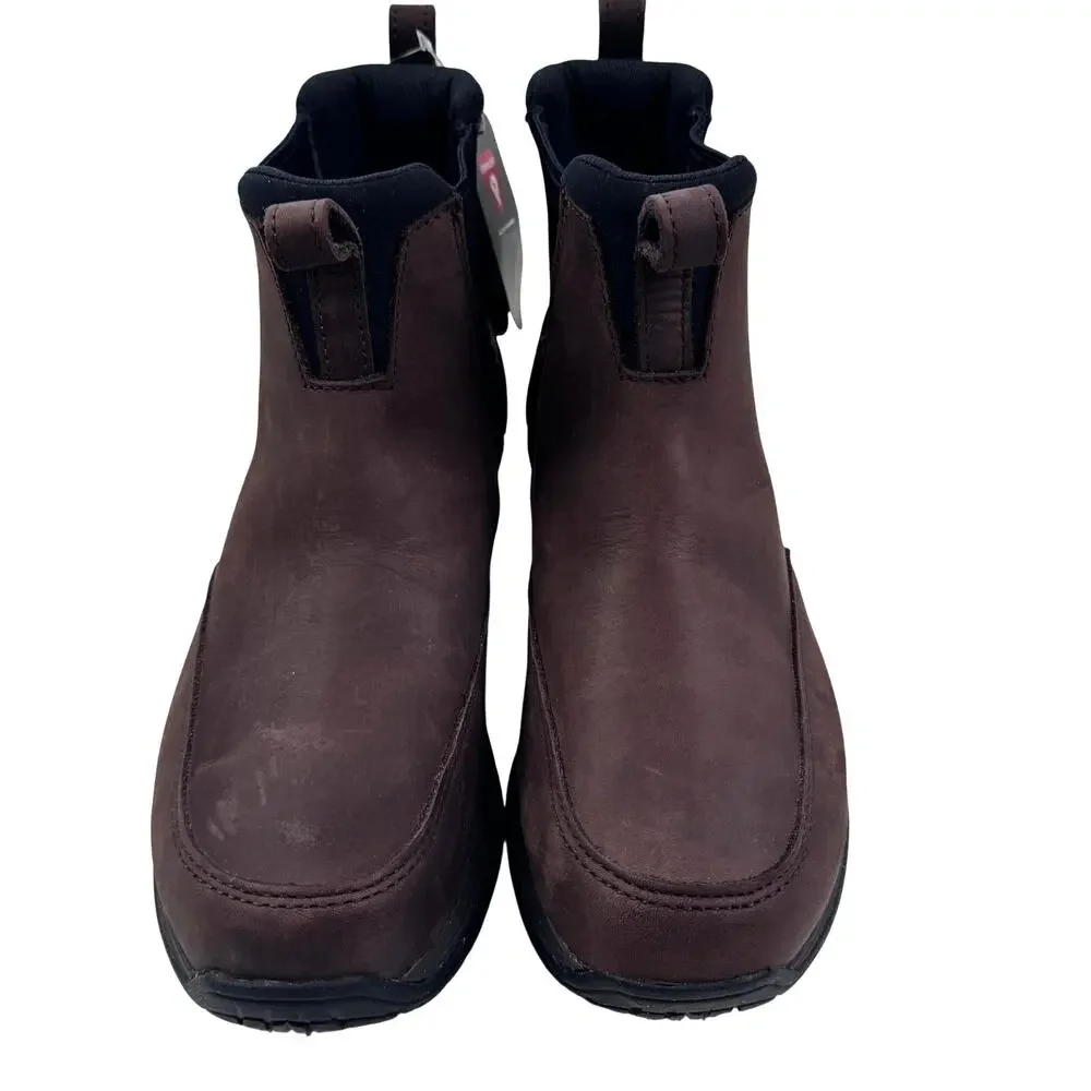 LL Bean Newington Brown Waterproof  Primaloft Outdoor Snow Boots Men's 8.5